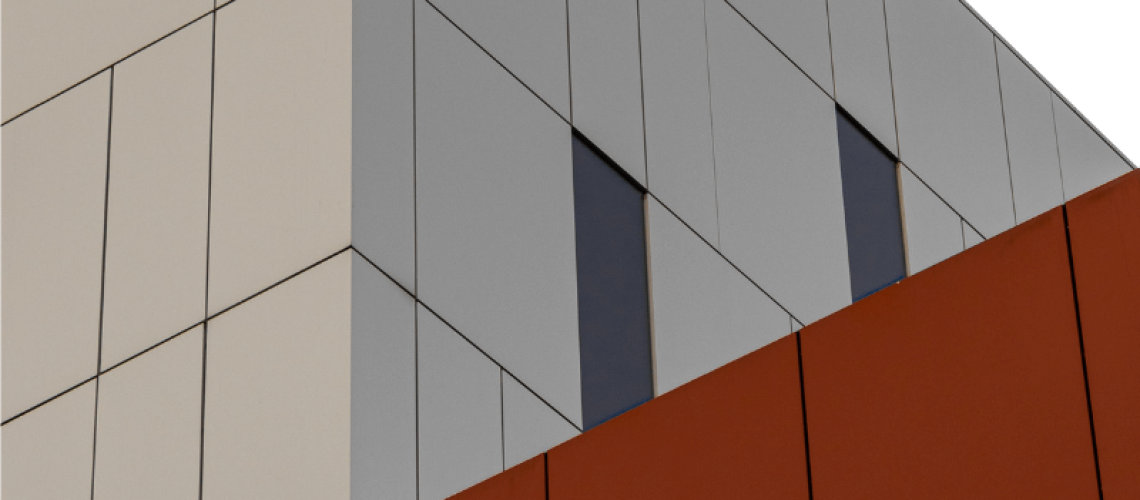 Fachada premium com ACM guia para acabamento sofisticado